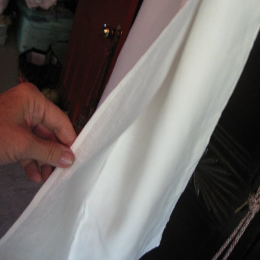 Linen Drawstring Pant With Open Side Seams - image 5